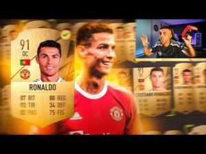 FICHANDO A CRISTIANO RONALDO EN FIFA 22 - DjMaRiiO