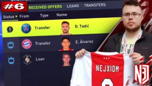 KOSMICZNE PIENIĄDZE OD PSG! 🤑💰💸 [#6] KARIERA AJAX FIFA 22 /N3jxiom