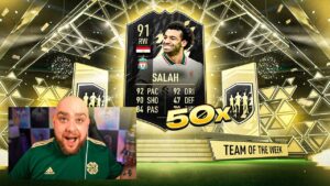 50 GUARANTEED TOTW PLAYERS PACKED! | FIFA 22 ULTIMATE TEAM