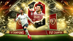 91 INFORM SALAH PACKED! RANK 1 FUT CHAMPIONS REWARDS! | FIFA 22 ULTIMATE TEAM