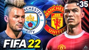 ENFRENTEI O RONALDO NA CHAMPIONS - MODO CARREIRA JOGADOR FIFA 22 - Parte 35