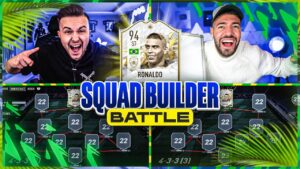 FIFA 22: 94 Icon RONALDO "R9" Squad BUILDER BATLLE vs Wakez 🔥☠️