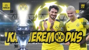FIFA 22: ENDLICH ins ACHTELFINALE der CHAMPIONS LEAGUE ⚽️ BVB KARRIERE #11