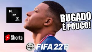 FIFA 22 JÁ CHEGOU BUGADO🐞😝 #SHORTS