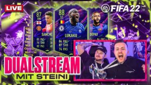FIFA 22: NEUES OTW Team PACK OPENING 🔥 DUAL Stream mit Steini