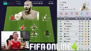 FIFA ONLINE 4: Quẩy Rank Cùng ARSENAL Nghìn Tỷ Siêu Đẹp & Đi Chợ Xây Team HLV MAX PING | 21-10-2021