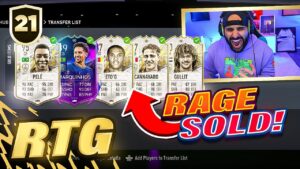 I RAGE Sold Every Card!! FIFA 22 Ultimate Team #21