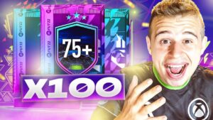 J’OUVRE 100 CHOIX JOUEUR 75+ : PACKS CHEATÉS DE FOU! - FIFA 22