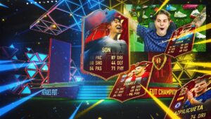 ME TOCA UN HEROE BRUTAL EN LAS PRIMERAS RECOMPENSAS DE FUT CHAMPIONS!! | FIFA 22