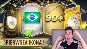 MOJA PIERWSZA IKONA! WALKOUT 90+ i MECZ o ELITARNĄ DYWIZJĘ! | FIFA 22 PayToWin #14