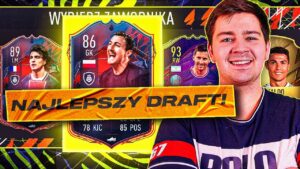 NAJLEPSZY DRAFT Z GINOLĄ, RONALDO, MESSIM, DUDKIEM! PACZKA ZA 100.000 COINSÓW! FIFA 22 ULTIMATE TEAM