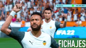 NUEVOS FICHAJES MILLONARIOS (MODO CARRERA) FIFA 22