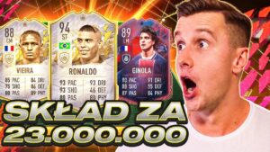 TRAFIŁEM KARTĘ RULEBREAKER! MÓJ SKŁAD za 23 MILIONY! FIFA 22 Ultimate Team