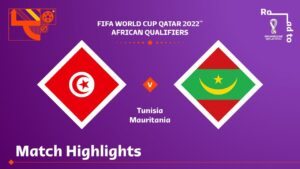 Tunisia v Mauritania | FIFA World Cup Qatar 2022 Qualifier | Match Highlights