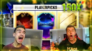 Was zieht man aus 150 PLAYER PICKS? FIFA 22 Pack Opening Experiment 🤯