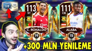 +300 MİLYON DESTANSI TRANSFERLERLE YÜKSELTME (Ronaldo Şov) FIFA Mobile