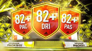 82+ Pace Upgrade Pack, 82+ Dribbling Upgrade Pack & 82+ Passing Upgrade Pack!