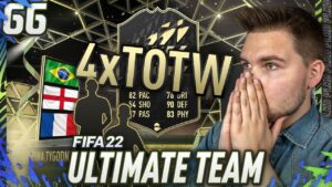 CZARNY PIĄTEK! 4x PACZKA z TOTW - FIFA 22 Ultimate Team [#66]