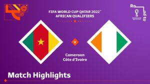 Cameroon v Côte d'Ivoire | FIFA World Cup Qatar 2022 Qualifier | Match Highlights
