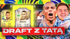 DRAFT Z TATĄ! RONALDO NAZARIO FIFA 22 ULTIMATE TEAM JUNAJTED