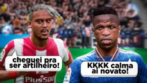ENCONTRANDO E ENFRENTANDO VINI JR - MC JOGADOR EPI 37 - FIFA 22 PS5