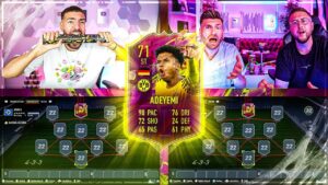 FIFA 22: ADEYEMI BVB TRANSFER Squad Builder Battle 🔥🔥 Tisi Schubech vs Wakez !!