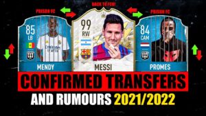FIFA 22 | NEW CONFIRMED TRANSFERS & RUMOURS! 🤪🔥 ft. Mendy, Promes, Messi… etc