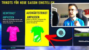 FIFA 22 : ZUSCHAUER HABEN MEINE TRIKOTS DESIGNT UND DAS KAM RAUS !!! 👕😅 Create A Club Karriere #35