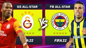 GALATASARAY ALL-STAR vs FENERBAHÇE ALL-STAR // FIFA 22 KARİYER MODU KAPIŞMA