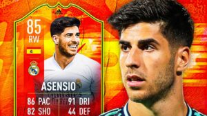 GOLDEN BOY! 🤴 85 ADIDAS NUMBERS UP ASENSIO PLAYER REVIEW! - FIFA 22 Ultimate Team