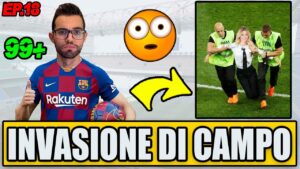 😱 INVASIONE DI CAMPO CLAMOROSA! + SHOW DI GM7! EUROGOAL E SPETTACOLO! FIFA 22 CARRIERA GIOCATORE #18