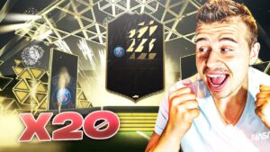 J'OUVRE 20 RENFORT LIGUE 1 DOUBLE 81+ (PACKS CHEATÉS!!) - FIFA 22