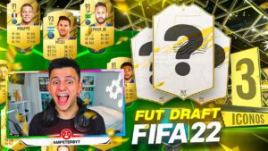 MI MEJOR FUT DRAFT DE FIFA 22!!! ME TOCAN 3 ICONOS!! - Ampeterby7