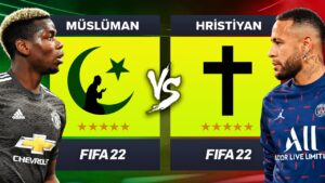 MÜSLÜMAN TAKIM vs HRİSTİYAN TAKIM // FIFA 22 KARİYER MODU KAPIŞMA