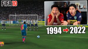 TIROS LIBRES DESDE FIFA 94 HASTA FIFA 22 😱 *No lo CREERÁS*