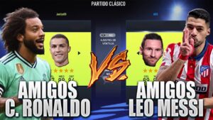 AMIGOS de MESSI vs AMIGOS de CRISTIANO RONALDO | Experimentos Fifa 22