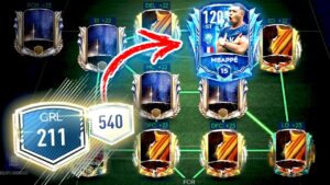 CASI TODO EN 120 GRL !!!! MBAPPE 120 GRL !!! INCRIBLES EQUIPOS DE FIFA 21 MOBILE