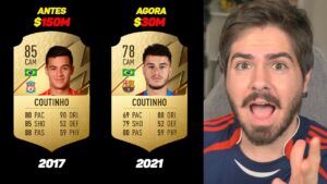 COMO ERA O FIFA 5 ANOS ATRÁS