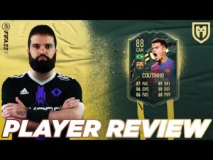 COUTINHO 88 WINTER WILDCARD /// FIFA 22 PLAYERS REVIEW