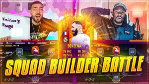 FIFA 22: BENZEMA BEAST INFORM Squad Builder Battle 🔥🔥 Wakez vs Uncle Frederic !!