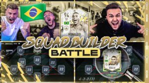 FIFA 22: ICON RONALDO R9 94 Squad Builder Battle VS GamerBrother 😲☠️ Zitter nicht ..
