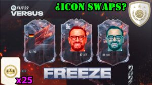 🔴 FUT VERSUS / FUT FREEZE FIFA 22 🔴 LLEGAN LA NUEVA PROMO Y... ¿ICON SWAPS AL FIN? x25 PLAYER PICKS