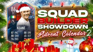 Fifa 22 Squad Builder Showdown Advent Calendar!!! HERO ROBBIE KEANE!!! Day 2 vs AJ3