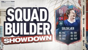 Fifa 22 Squad Builder Showdown Advent Calendar!!! Ole Gunnar Solskjær!!! Day 4 vs AJ3