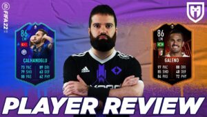 GALENO 86 TOTGS E ÇALHANOGLU POTM 86 /// FIFA 22 PLAYERS REVIEW