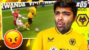 HIS CAREER COULD BE OVER!!! INSANE RED CARD!!😱 - FIFA 22 WOLVES CAREER MODE EP5