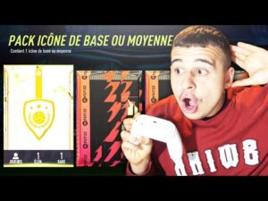 J'OUVRE MON PACK ICONE MIDDLE OU BABY!! (UN BALLON D'OR INCR) - FIFA 22