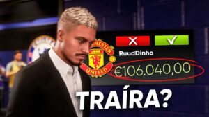MANCHESTER UNITED QUER RUUD DINHO! FIFA 22 - EPI 64