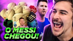 MESSI 93 NO NOVO TIME MILIONÁRIO DO BANQUETA FC NO FIFA 22!!