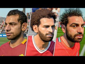 Mohamed Salah in every FIFA game (FIFA 13 - FIFA 22)